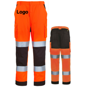 pantalon-orange-fluo-personnalisable-haute-visibilite